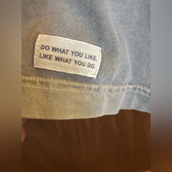 Life is Good Guitar theme t shirt men size large - Picture 5 of 5